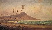 Gideon Jacques Denny Waikiki Beach oil painting reproduction